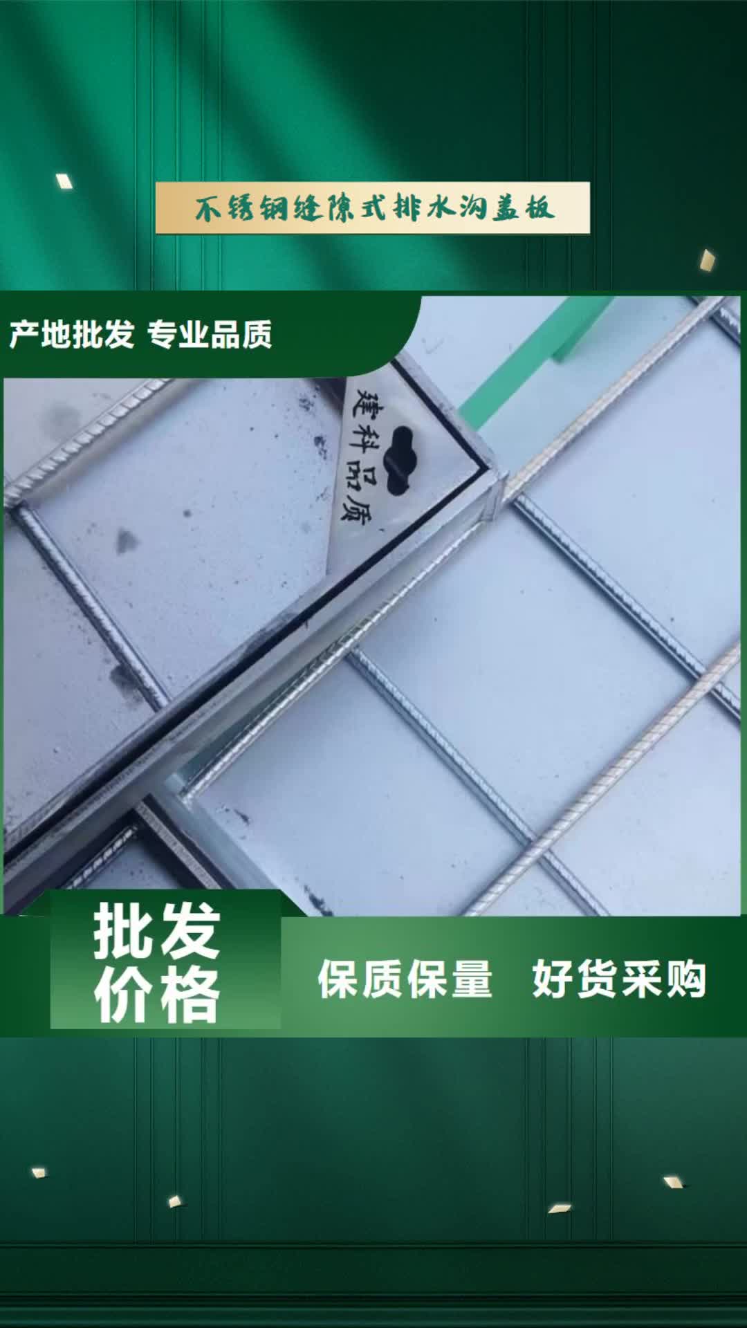 南京不锈钢缝隙式排水沟盖板
