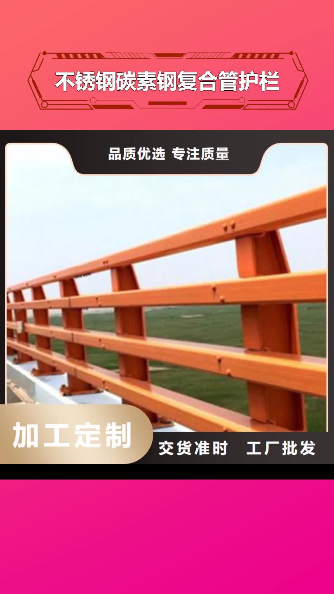 西藏不锈钢碳素钢复合管护栏