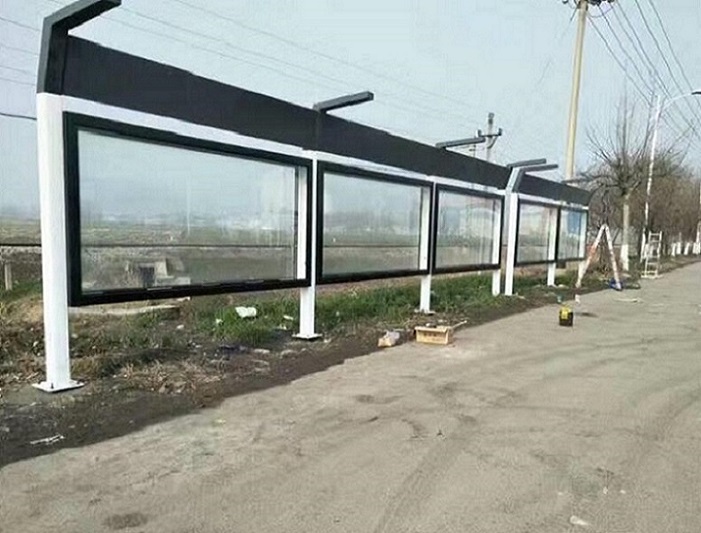 不锈钢公交站台优质货源当地厂家