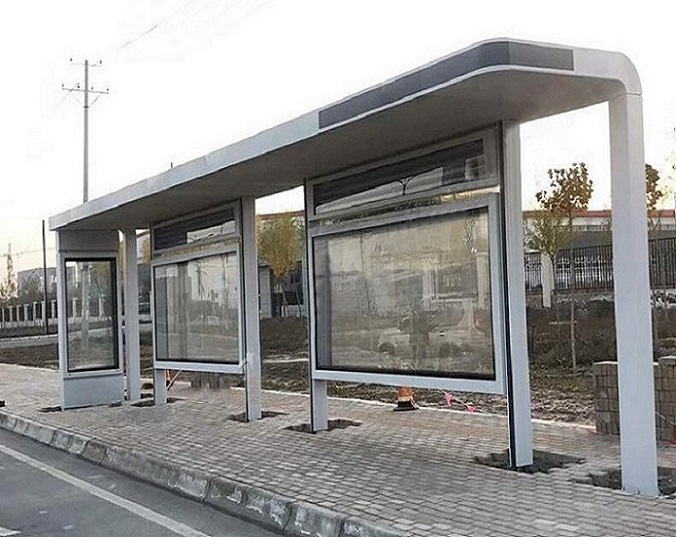 不锈钢公交站台让利促销本地制造商