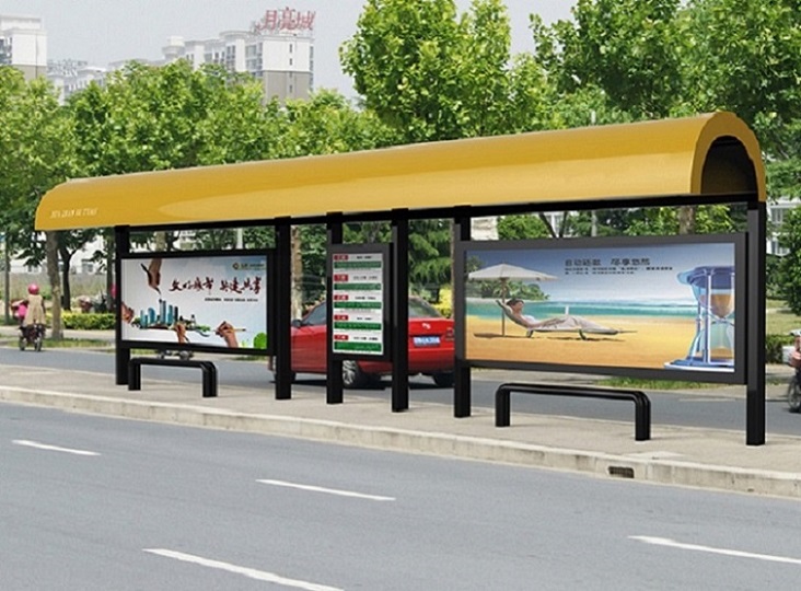 不锈钢公交站台品质稳定物流配送
