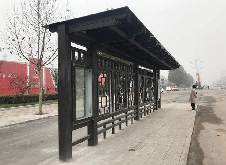 不锈钢公交站台-品质看得见性能稳定
